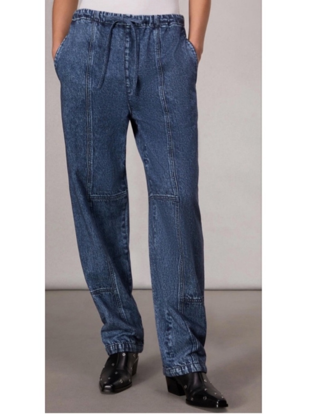 Rag & Bone Miramar Jordan Sweatpants Jordan Jogger Jeans Blue Small